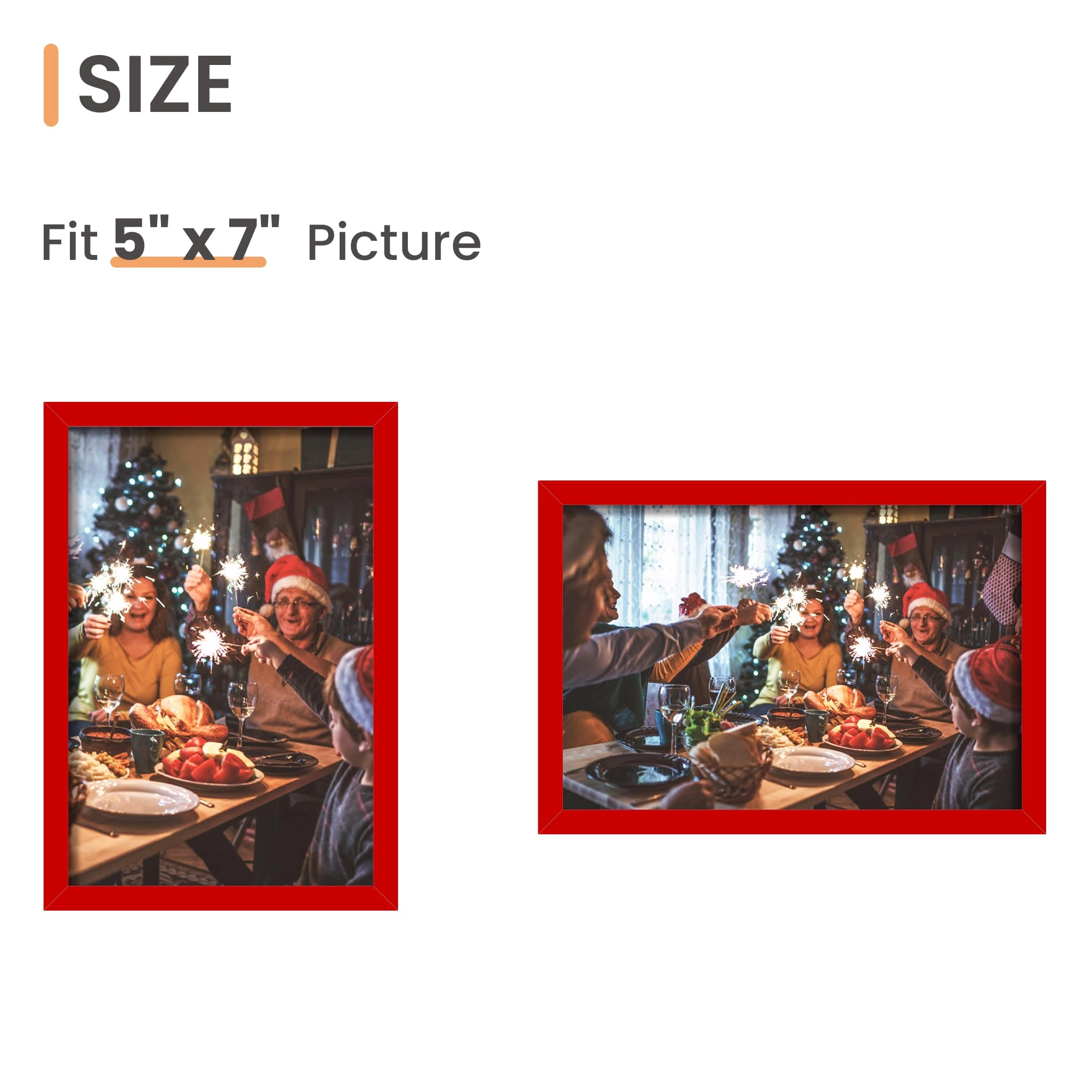 7x5 photo frames - 12.7x17.78cm
