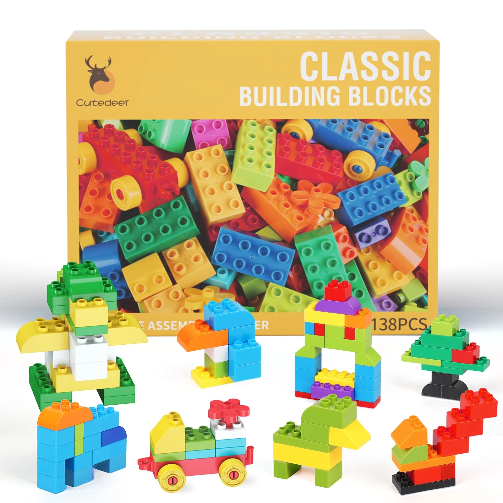 Cutedeer Building Blocks - 138pcs