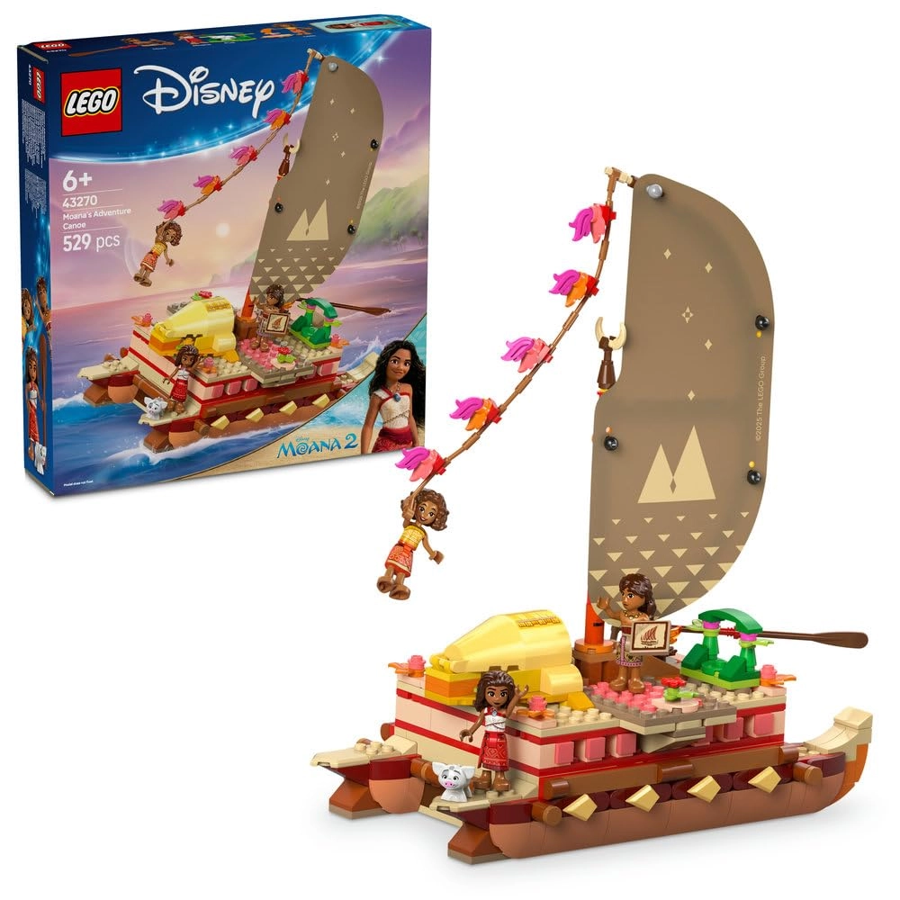 Disney Moana’s Adventure Canoe (43270) - 6+ Years