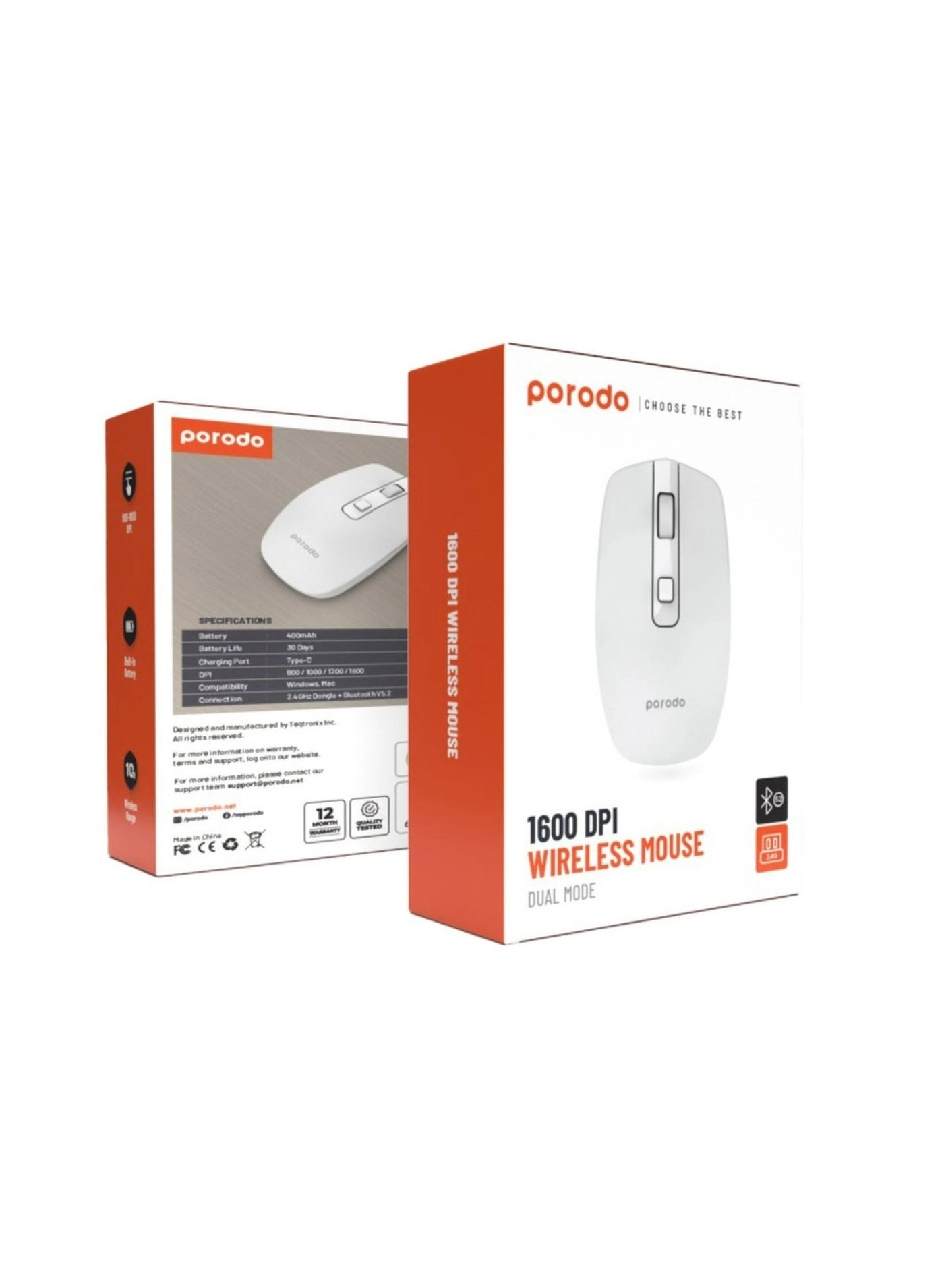 Dual-Mode Wireless Mouse - Bluetooth