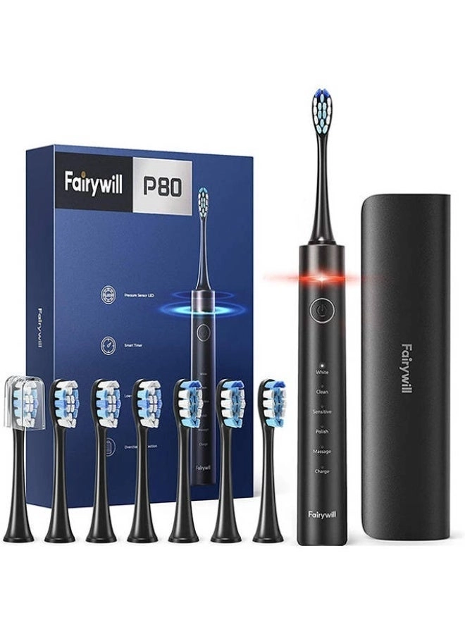 Fairywill P80 - Pressure Sensor 5 Modes USB Rechargeable
