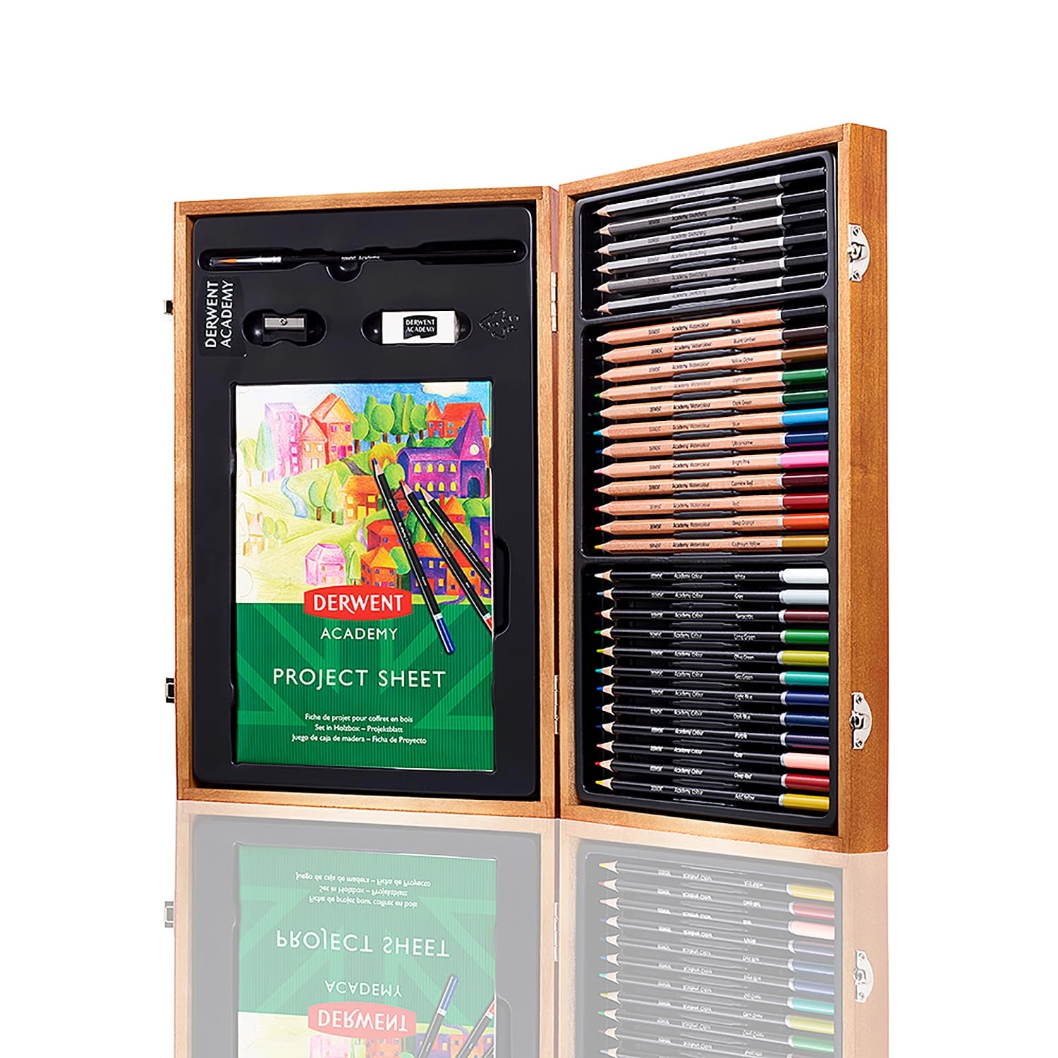 Derwent Academy Coloured Pencils - 24 Pcs