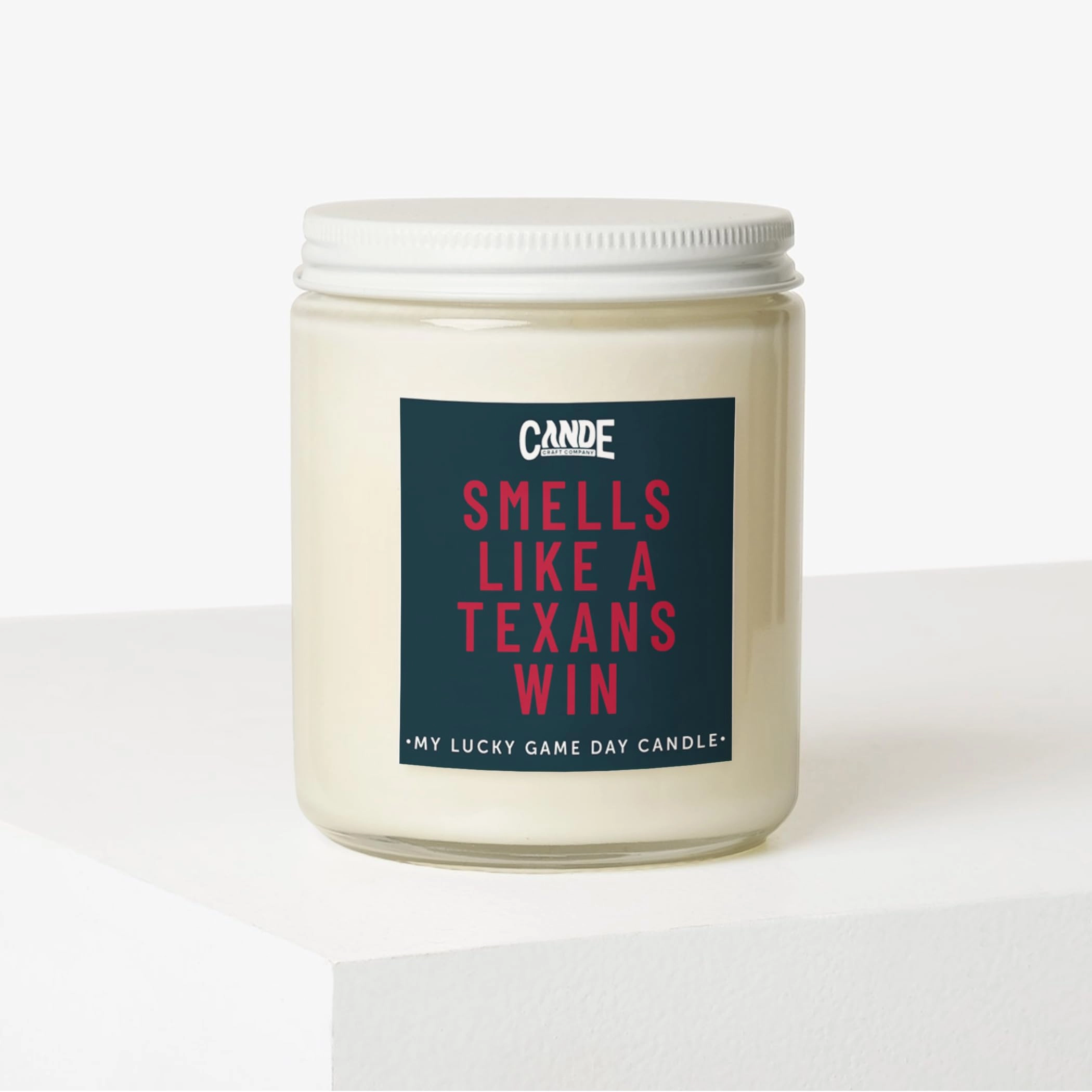 Smells Like A Texans Win Candle - Texans / Sugar Cookie 1.0 Count