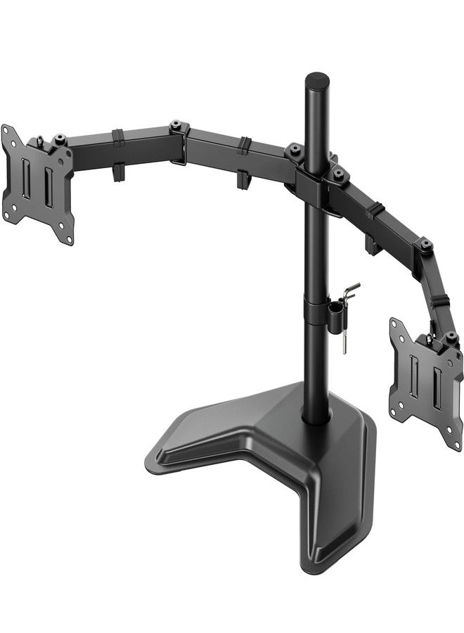 Montek Stable Stacked Dual Monitor Stand - Dual 32inch 100x100mm