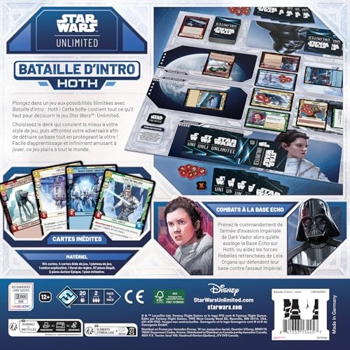 Star Wars: Unlimited: Battle of Intro Hoth - Trading Card Game (French)