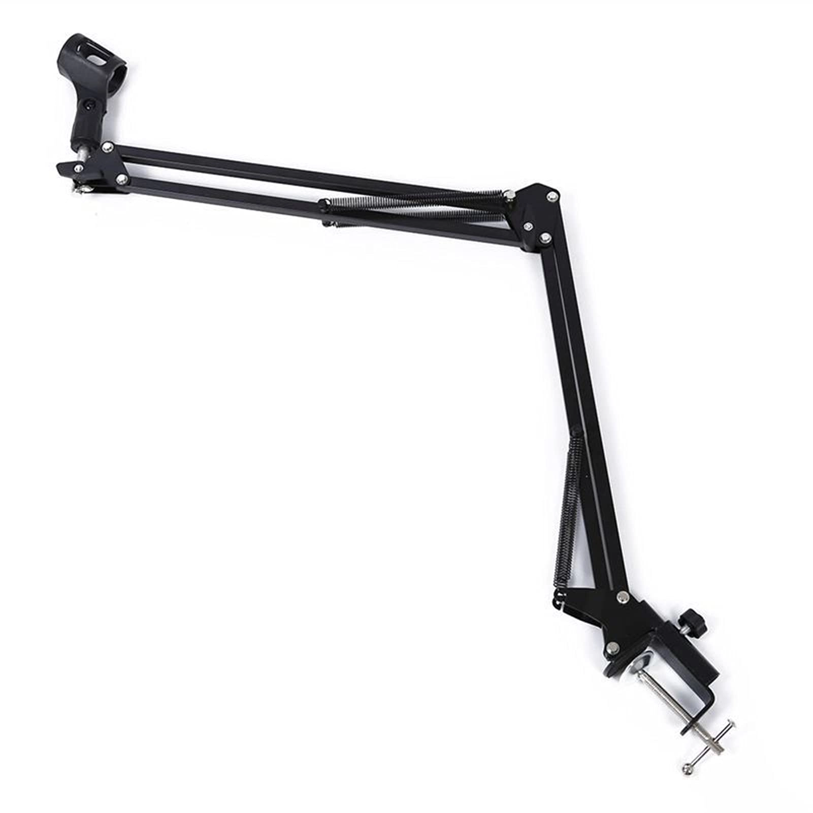 Mic Stand - Extendable Scissor Arm Table Mounting Clamp