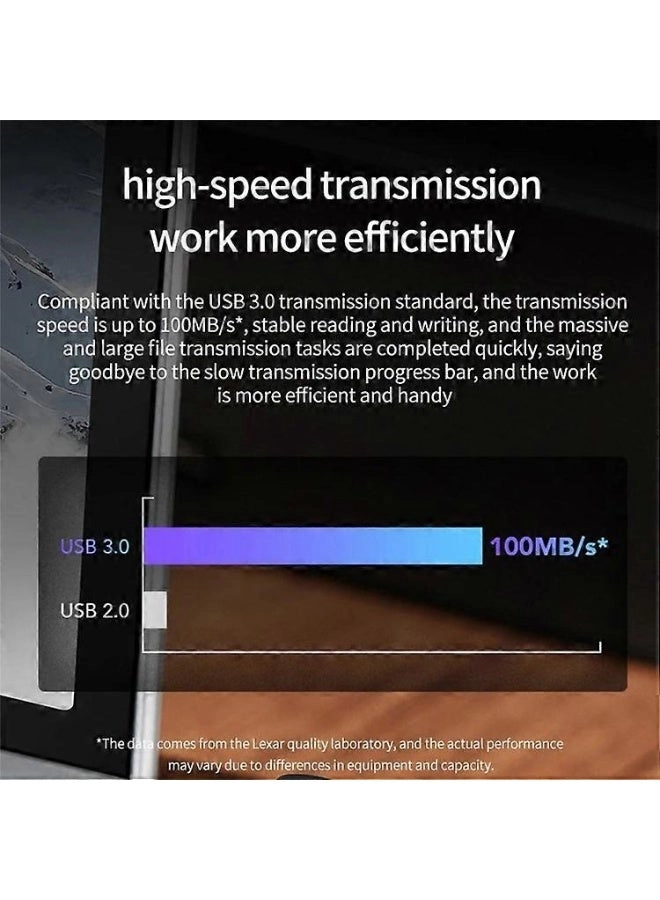 JumpDrive Dual Drive D400 128GB