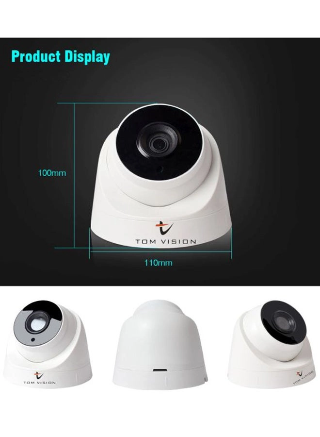 8CH 1080N AHD DVR + 1080p Bullet Camera - 8PCS + 1TB Hard Disk