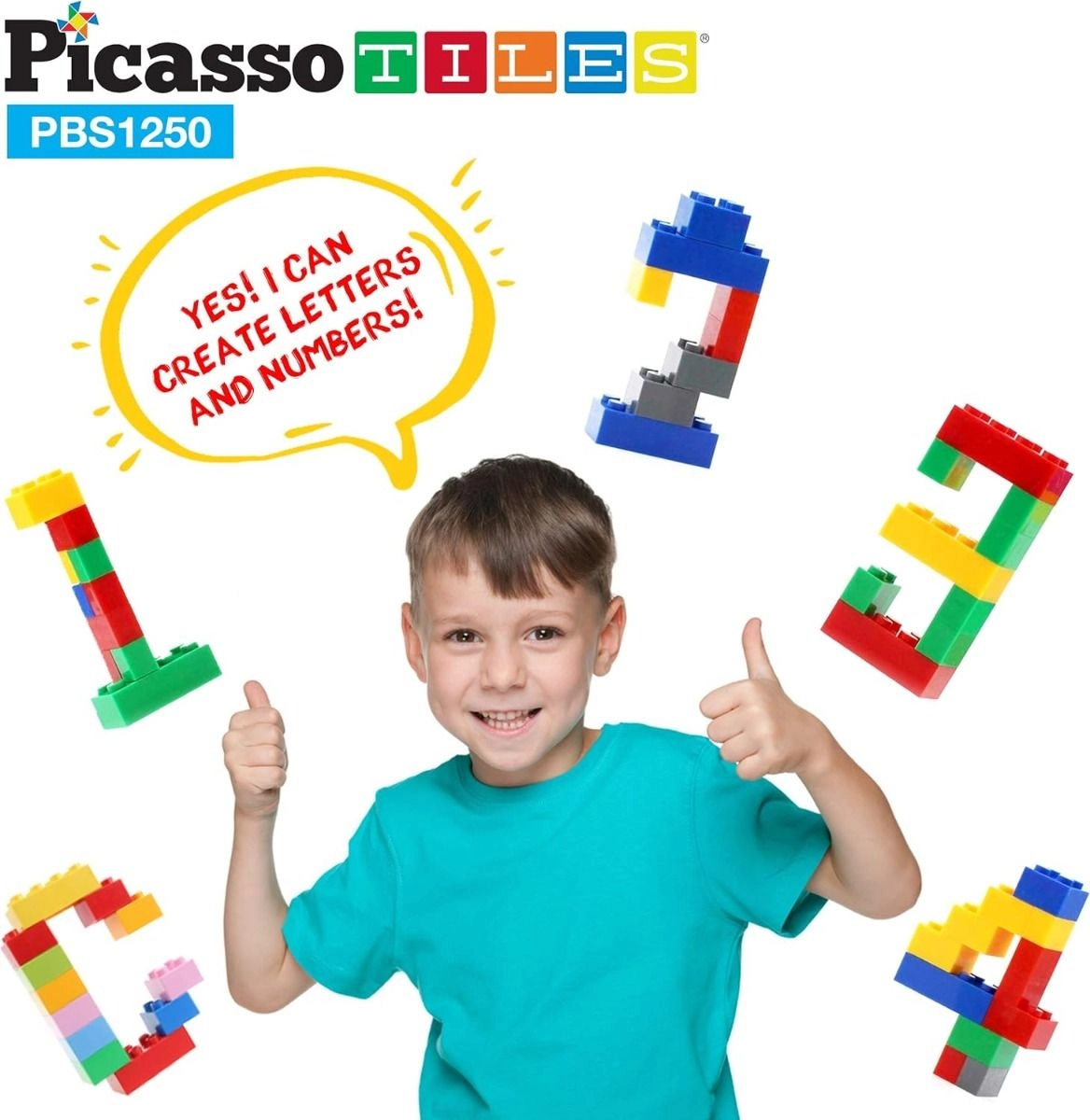 Magnetic Blocks - 1250 pcs