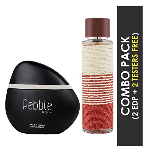 Pebble Style Eau de Parfum 100ml + Deuce Homme Eau de Parfum 100ml + 2 Parfum Testers FREE