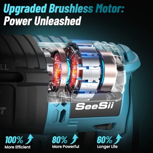 Cordless Hammer Drill - 4000mAh