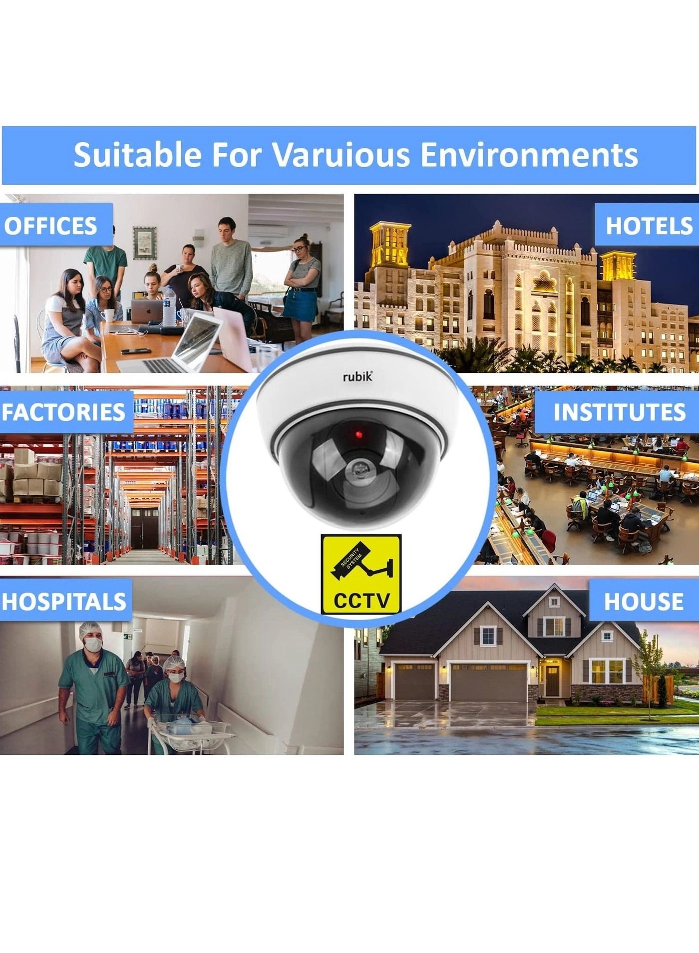 Dummy CCTV Camera - Indoor
