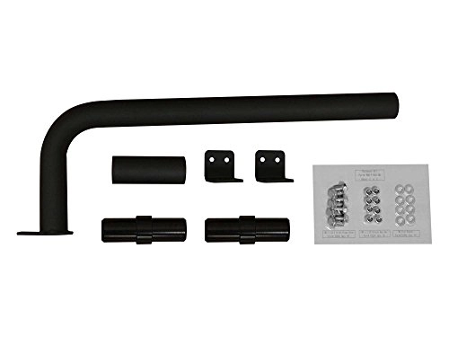 Wakeboard Speaker Mount - Heavy duty 1-3/4" DOM wrinkle black