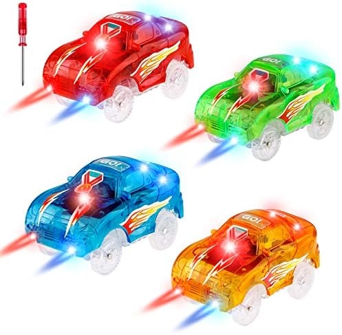 FancyWhoop Tracks Cars - 4pcs