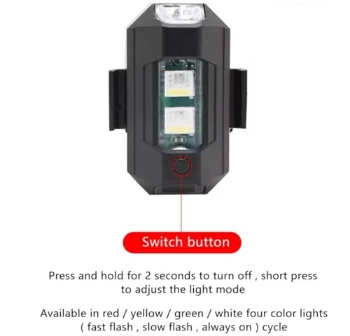 Flashlight - 6 Pack 7 Colours Rechargeable Pack