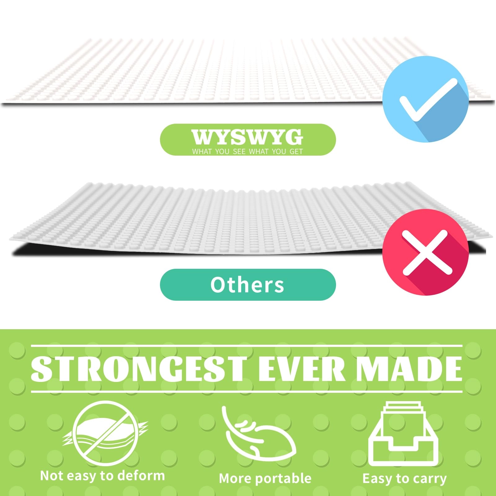 Building Plate Set - 6pcs