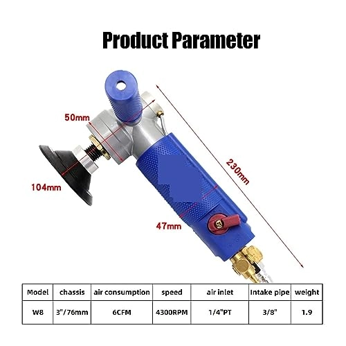 Buffing Machine - 4 Inch Air Pneumatic