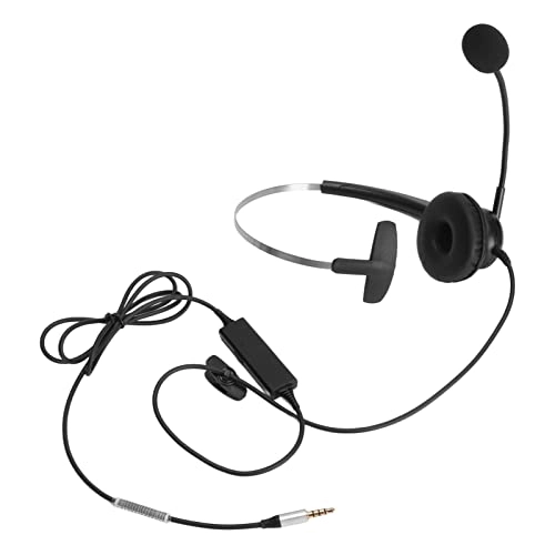 Single Ear Headset Wired Headset