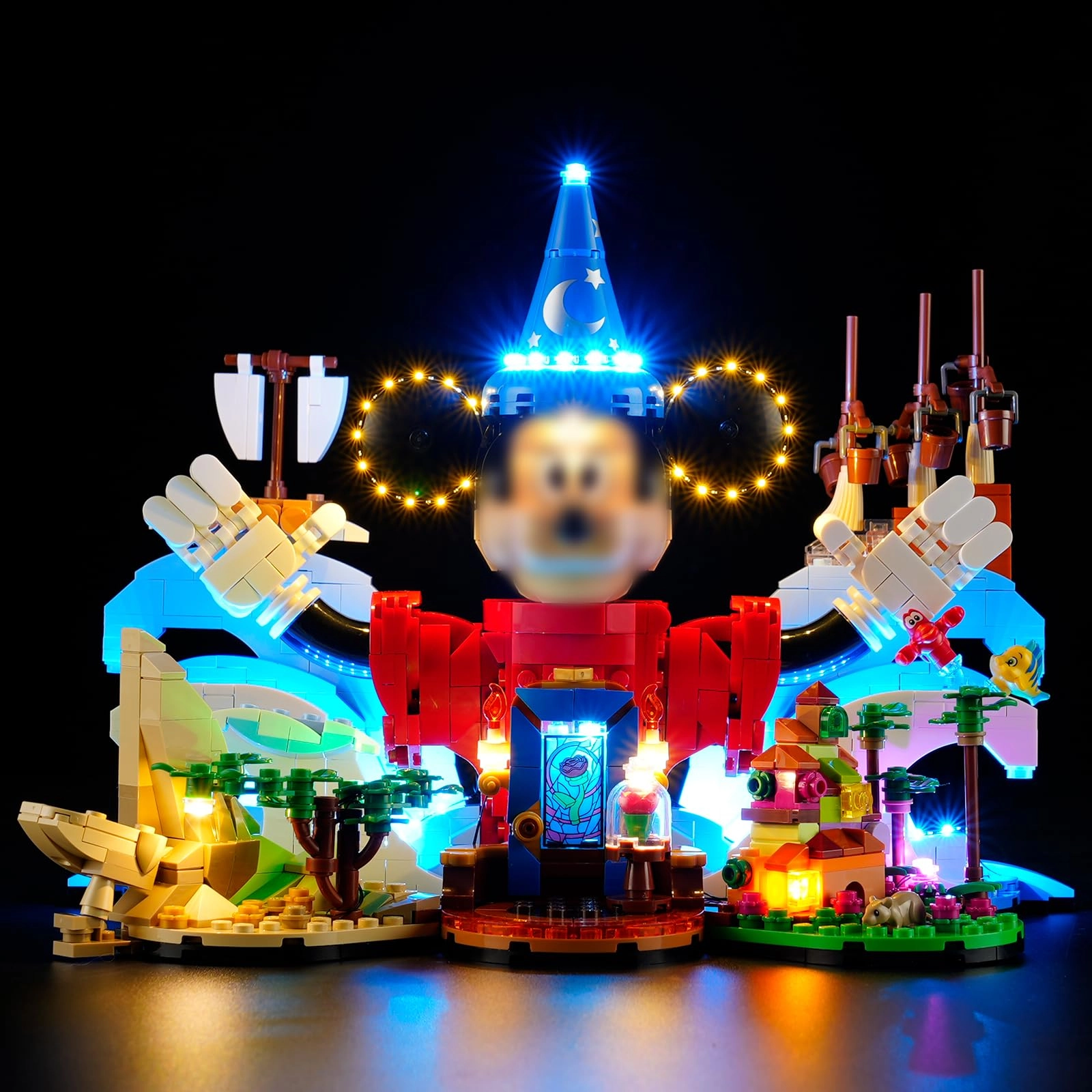 Mililier LED Light Kit for Lego 21352 - Compatible with Magic of Disney Set