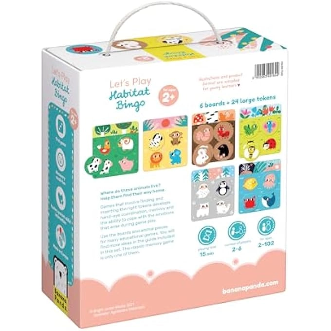 HABITAT BINGO GAME - 2 YEARS +