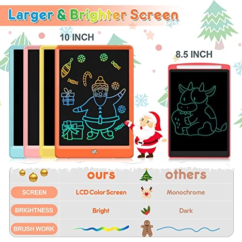 LCD Writing Tablet - 3-8 Year Old 5 pieces