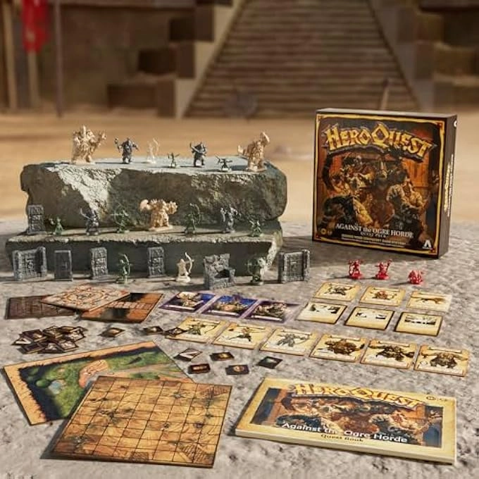 HeroQuest: The Horde of The Ogres Adventure Pack (German)
