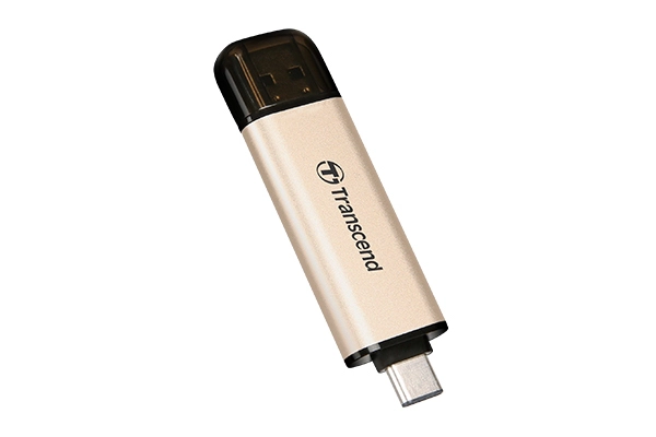 JetFlash 930C - USB 3.2 Gen 1 128GB USB Type-A and Type-C