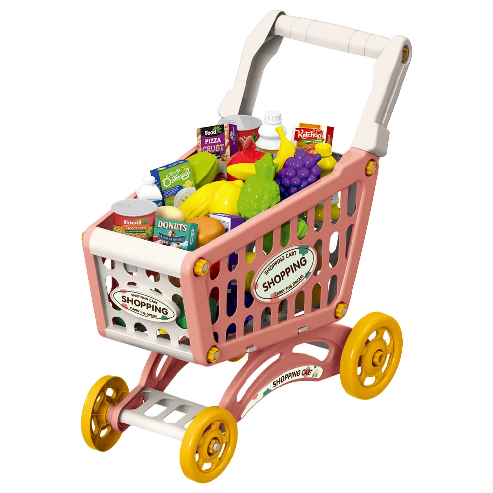 Market Shopping Cart Toy Set - 56pcs (SBF-LS_DIYSC_PI)