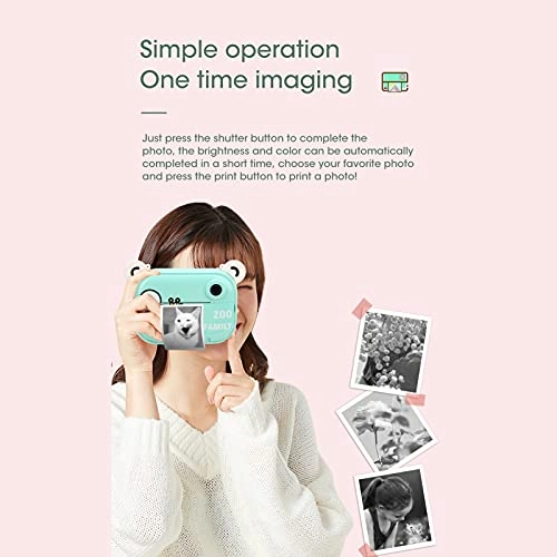 Kids Instant Print Camera - 2.4 Inch 200DPI 1500mAh