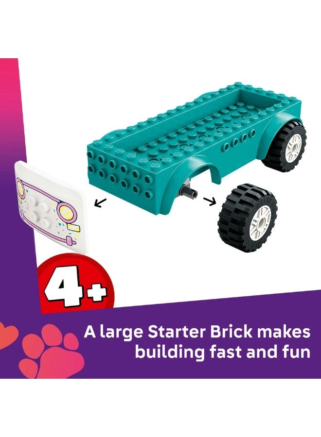 Friends Heartlake City Ice Cream Van (42644) - Pretend-Play 2 Minidolls Bunny Figure