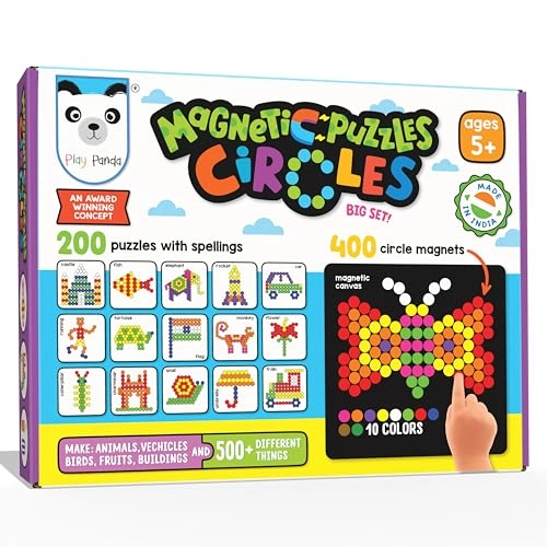 Play Panda Magnetic Puzzle Set - 400 pieces