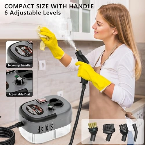 Handheld Steam Cleaner - 3 BAR 1.2L
