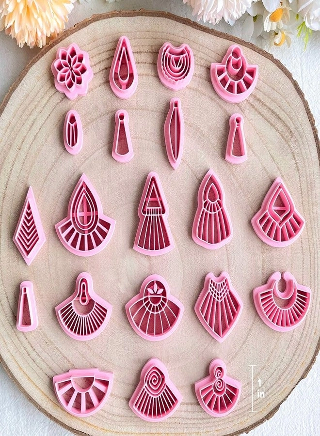 Polymer Clay Cutters - Christmas 21 Shapes for Earrings