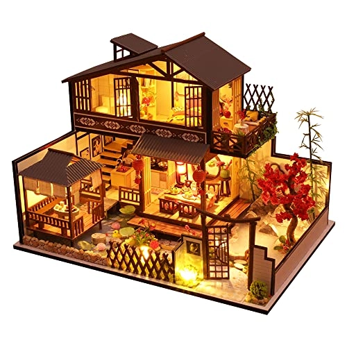 DIY Dollhouse Miniature Kit - Wood 29 x 20.7 x 22.5 cm