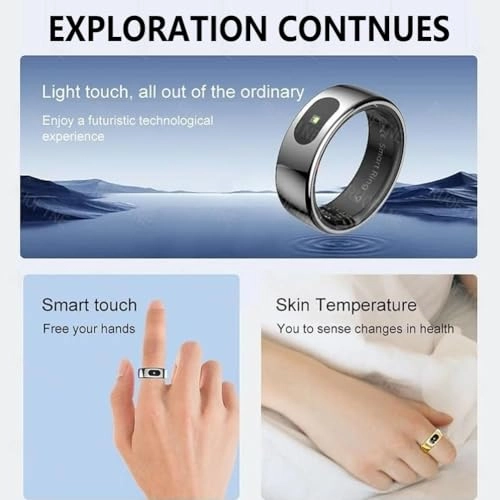Smart Ring - Heart Rate Monitor Charging Case