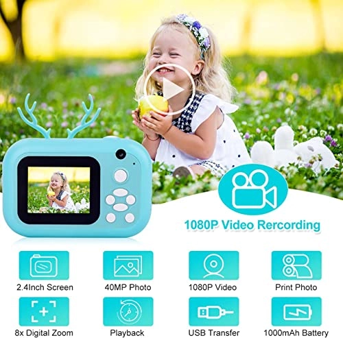 48MP-KIDCAMERA - 40MP 1080P 2.4 inch