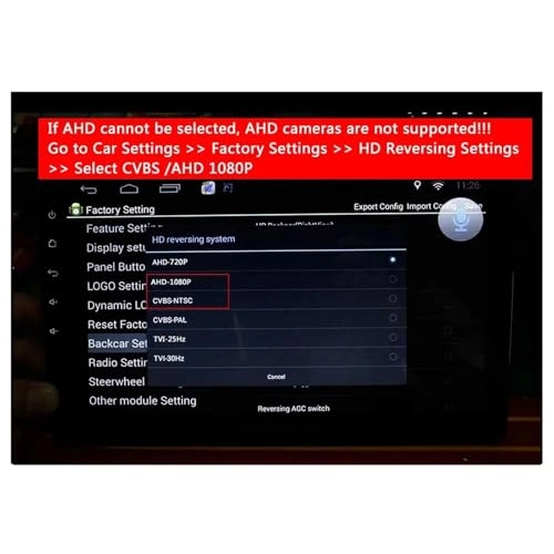 Rear View Camera - Wired