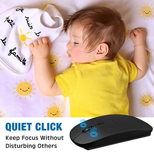 20 Pack Slim Optical Silent Ergonomic Mouse - Wireless