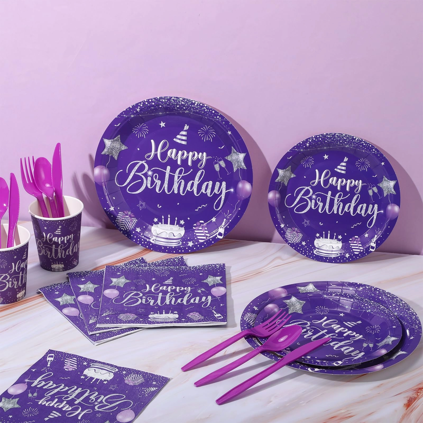 171 Pcs Happy Birthday Party Supplies