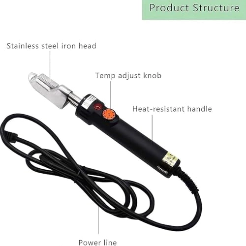Electric Leather Iron - Mini 150W 50-350C