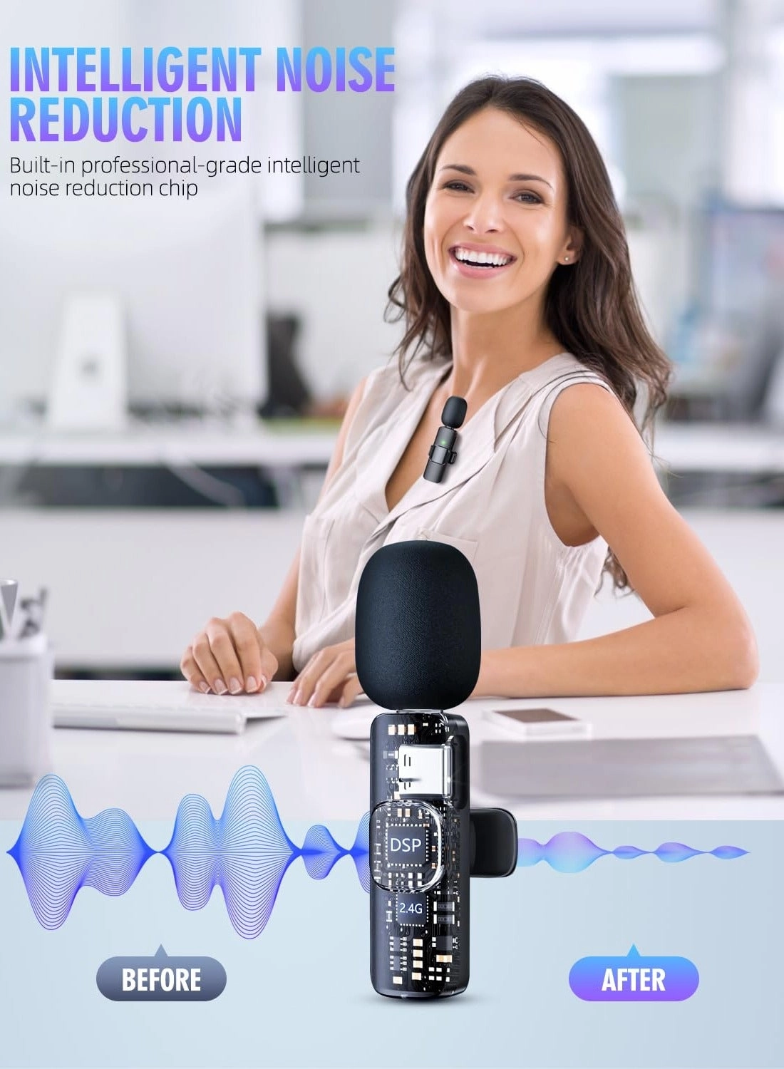 WS-858 Wireless Microphone