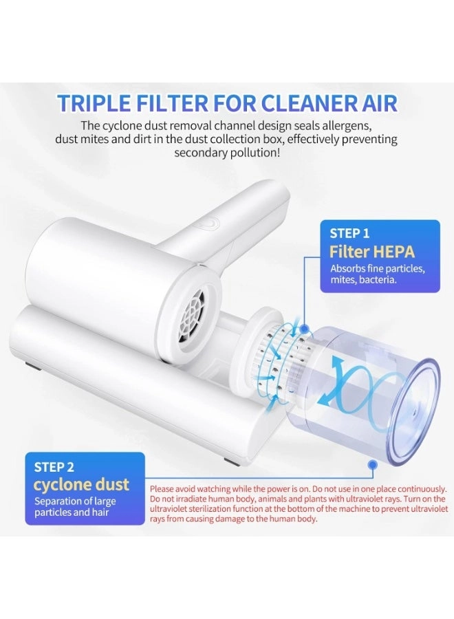 Mite Remover Vacuum - UV Light Cordless