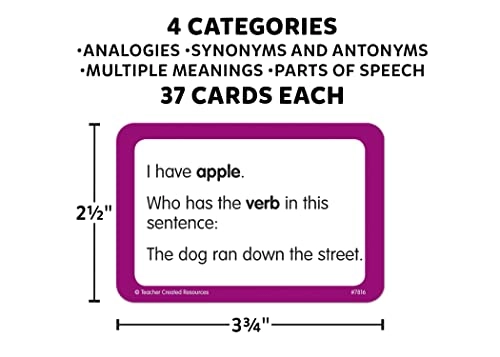 I Have. Who Has.? - Grades 3-4 120 pieces