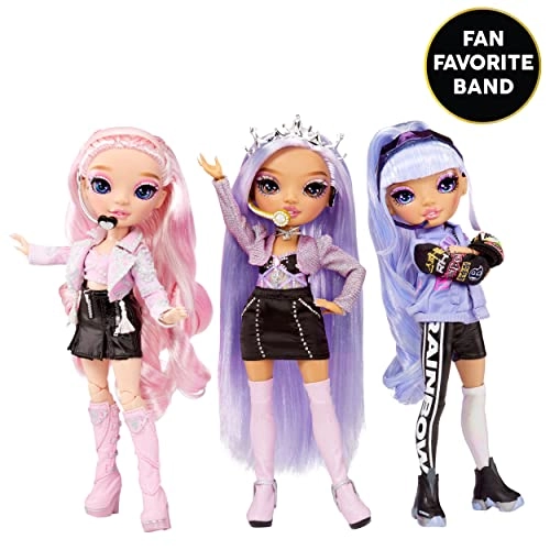 Tessa Park Posable Fashion Doll - Rainbow Vision Royal Three 2 Designer Outfits