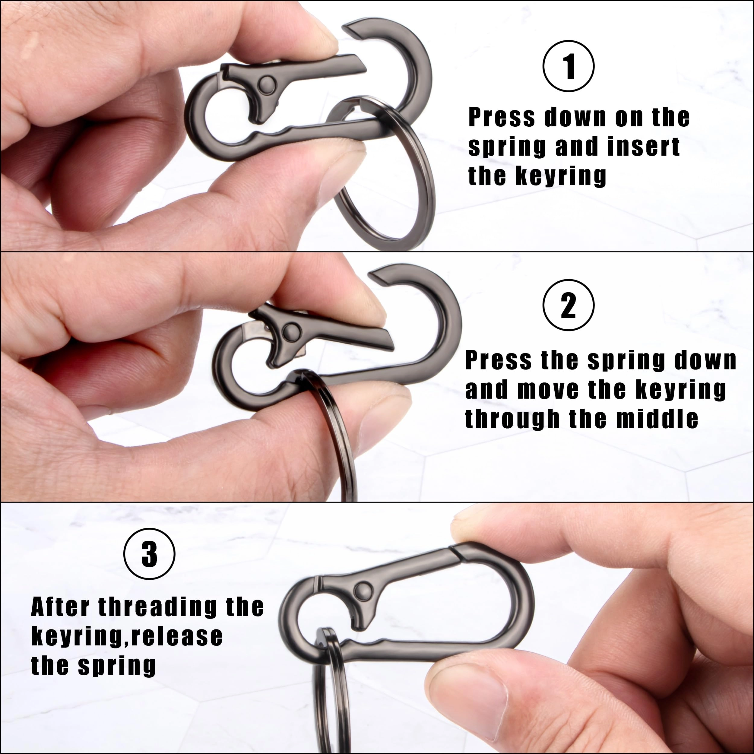 Metal Keychains - Convenient