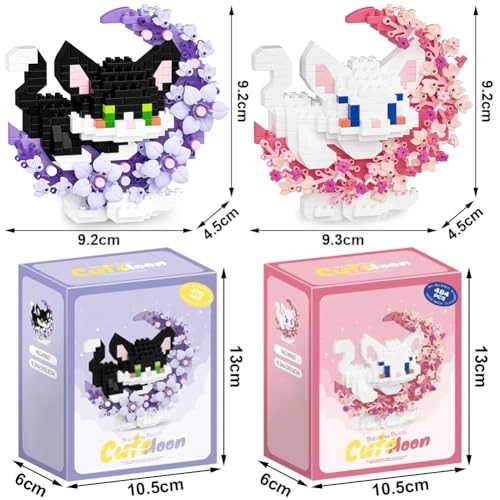 Cat Mini Building Blocks - 470 pcs 484 pcs