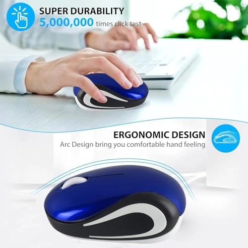 Dolphin Shape Mini Optical Mouse - USB