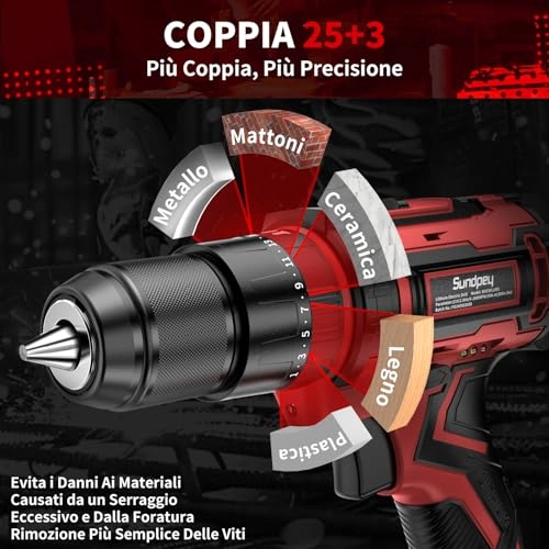 Cordless Drill - 2000 mAh