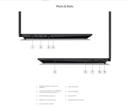 ThinkPad P16s G3 21KS001FUS - 16'' Core Ultra 7 165H 64GB DDR5 1TB SSD