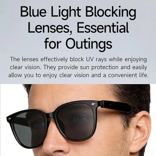 H06 - Bluetooth Sunglasses 10h AI Translation 30+